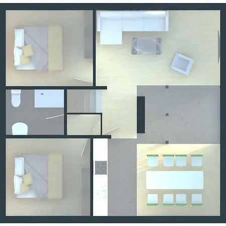 Appartamento Haus Meerliebe Whg 3 Cuxhaven